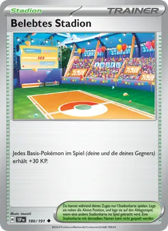 Belebtes Stadion