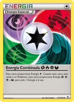 Energía Combinada GrassFirePsychicDarkness