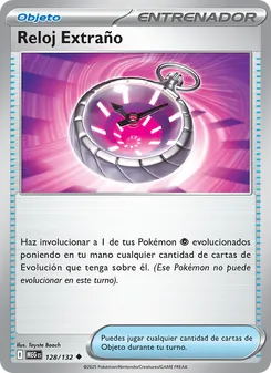 Reloj Extraño