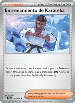 Entrenamiento de Karateka